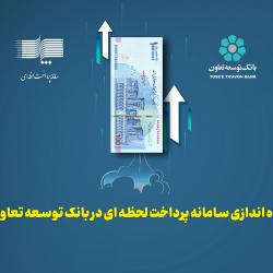 راه اندازی سامانه پرداخت لحظه ای در بانک توسعه تعاون